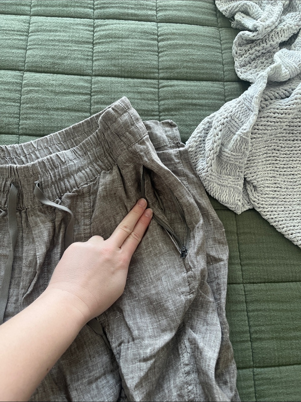 Athleta Linen Pants - Picture 8 of 9